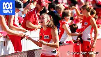 Swans AFLW captain says support 'just unbelievable' as record smashed