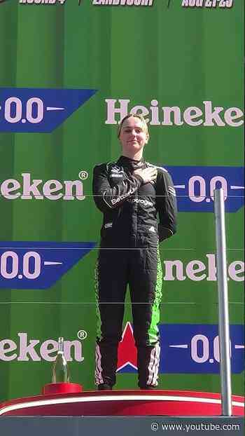 PAYTON WESTCOTT IS AN F1 ACADEMY RACE WINNER 🏆 #mercedesf1 #paytonwestcott #f1academy #f1