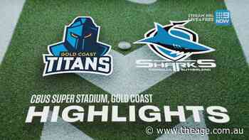Round 25: Titans v Sharks | Match Highlights