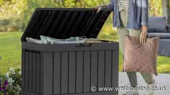 Argos £37 'sturdy' garden storage box shoppers say 'withstands winter weather'