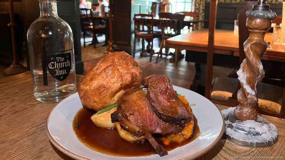 I had Sunday roast at the 'best pub in the north west' - there's only one problem
