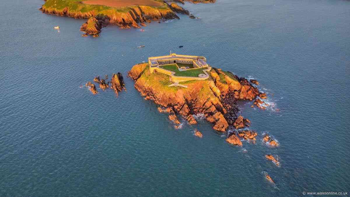 You could own a private island complete with a coastal fort off the coast of Wales