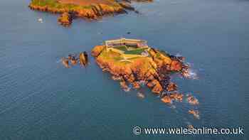You could own a private island complete with a coastal fort off the coast of Wales