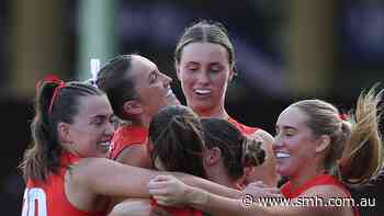 Swans’ AFLW team ride record support for win
