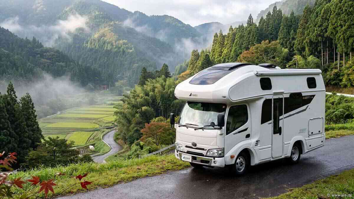 Mini-Camper – ein kleines Wohnmobil aus Japan bietet luxuriöse Ausstattung auf Reisen