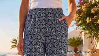Roman’s ‘cool summer pants’ with a stretchy waist are slashed to £22