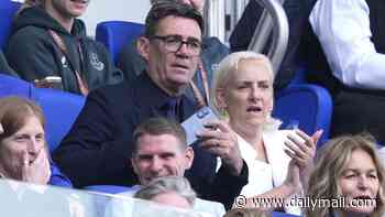 Burnham's latest U-turn as he moves into the directors' box for Everton match - despite vowing to stay in his normal seat