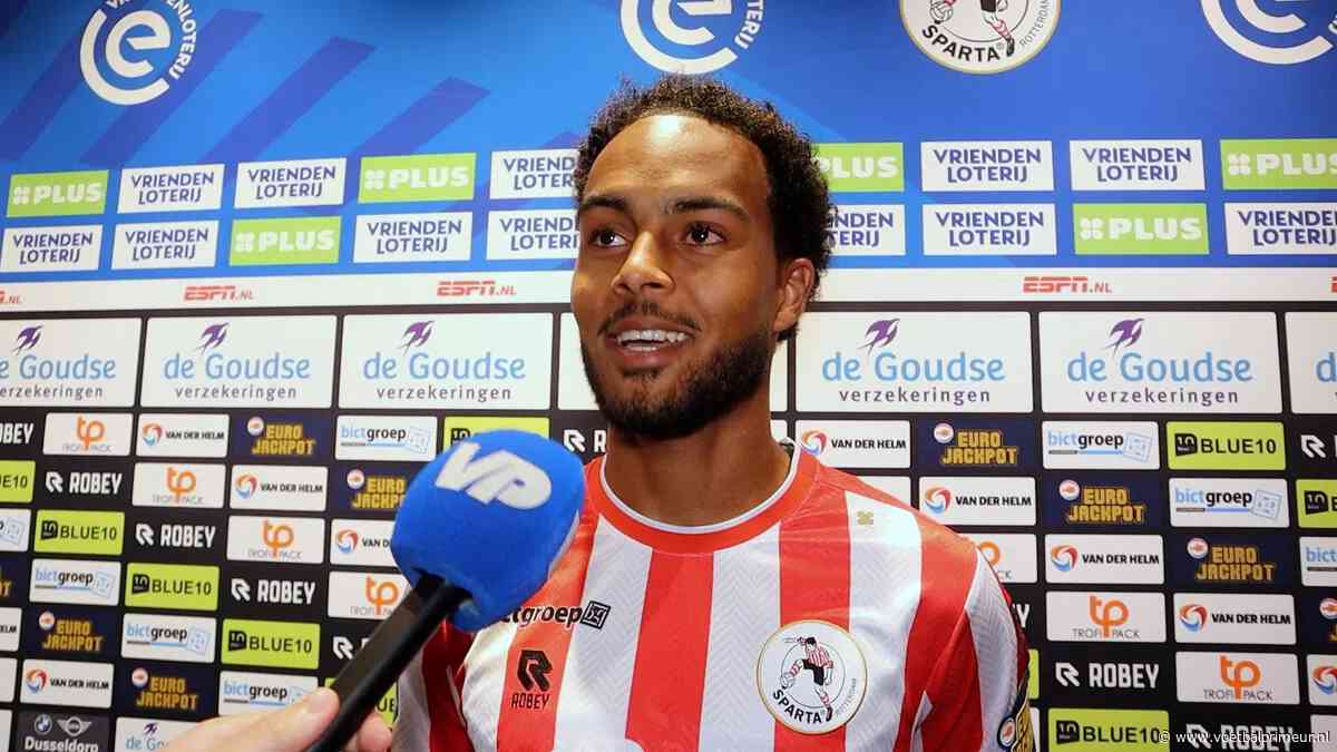 Onverwachte clubtopscorer bij Sparta Rotterdam: 'Zei al: ik ga vandaag scoren'