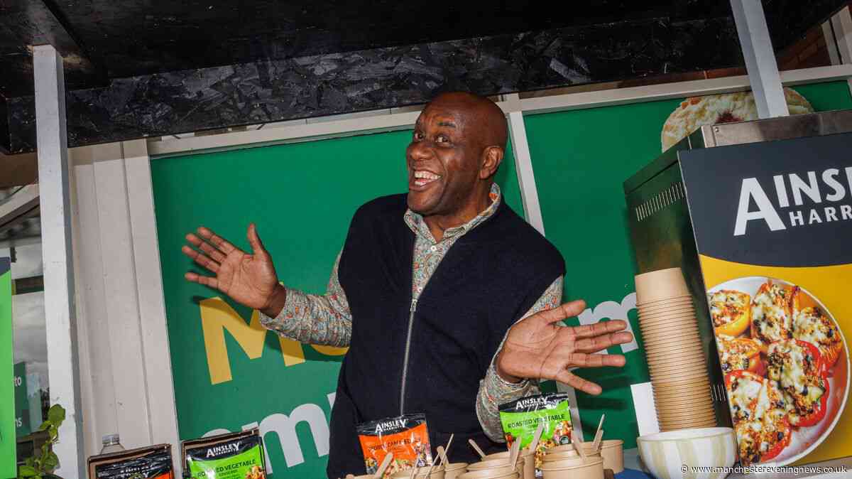 Ainsley Harriott is in Stockport Morrisons and he's got some secrets for us