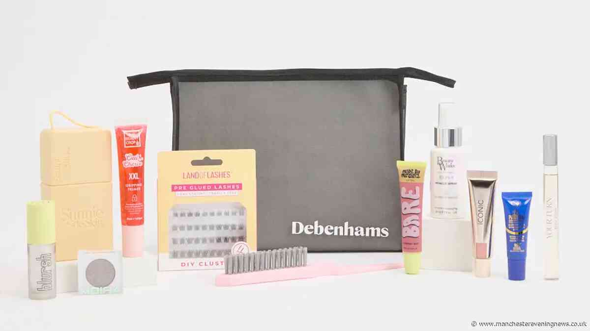 Debenhams shoppers can get 11 luxury beauty items worth £118 for £1.13 each