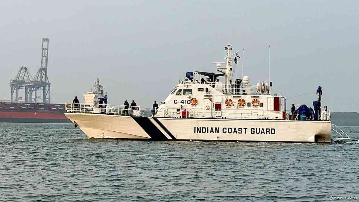 In acht Minuten gesunken: 22 Seeleute nach Frachter-Unglück vor Indien vermisst