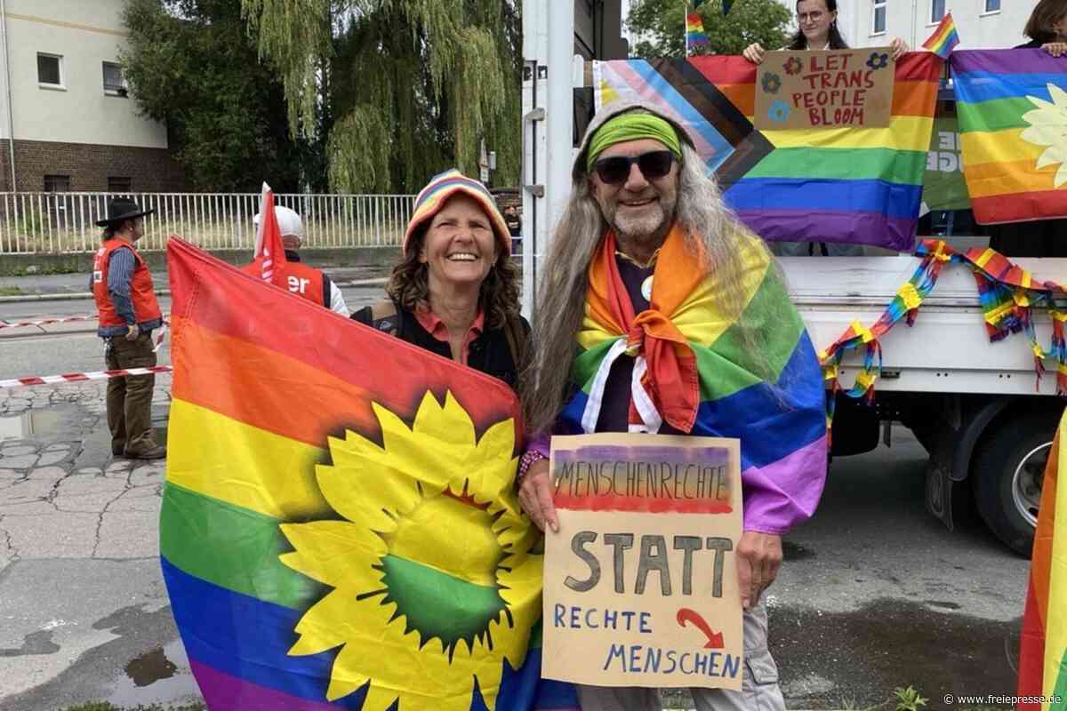 Platzverweise nach Pöbelei und eine dankbare Oberbürgermeisterin: So lief der Zwickauer CSD