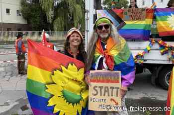Platzverweise nach Pöbelei und eine dankbare Oberbürgermeisterin: So lief der Zwickauer CSD