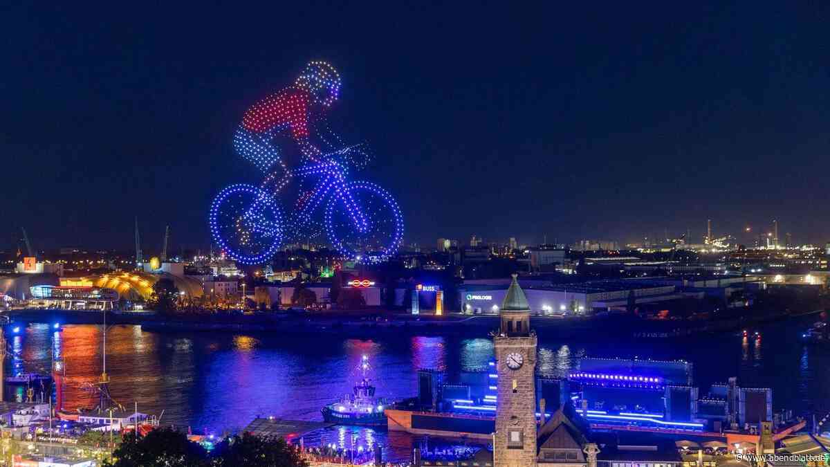 500 Drohnen im Hafen: So „spektakulär“ leuchtet bald der Hamburger Himmel