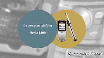 De vergeten telefoon: Nokia 8800