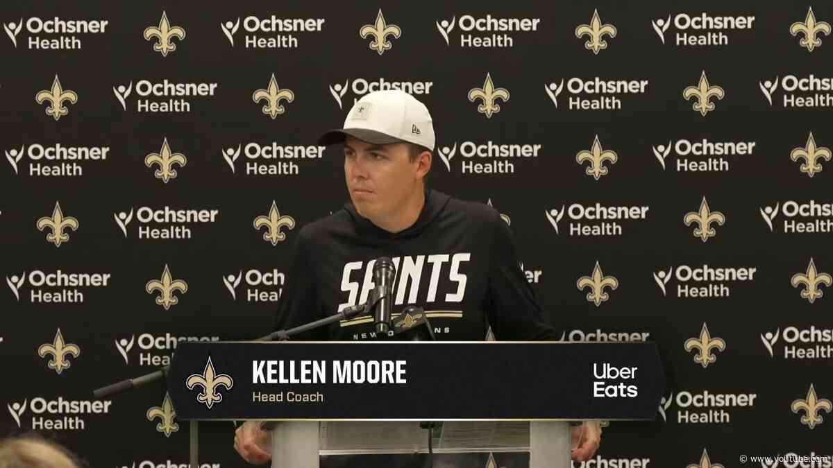 Kellen Moore | Saints-Rams Postgame | 2026 NFL Preseason Week 2