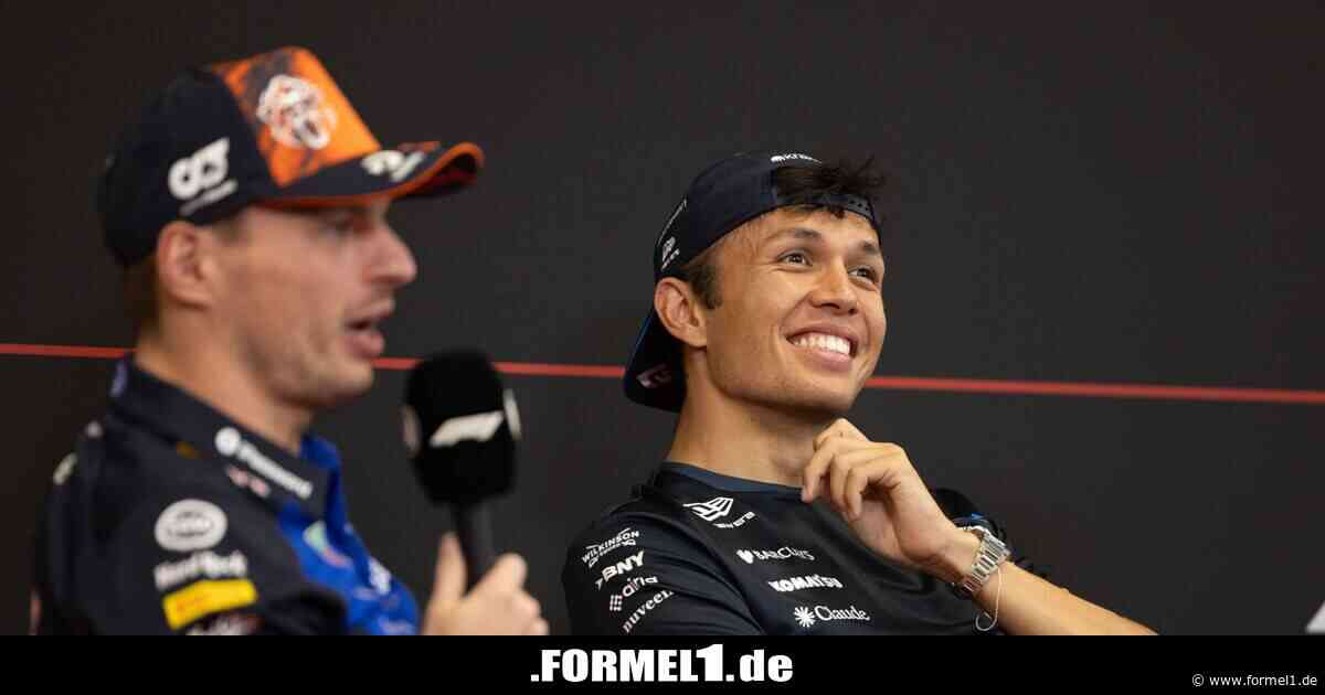Alexander Albon erzählt von kurioser Begegnung mit Verstappen auf Sardinien