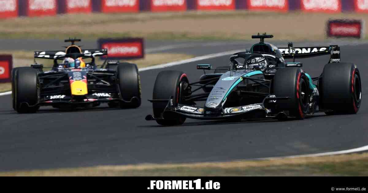 "Wird gleich herumheulen": Verstappen stichelt vergeblich gegen Russell