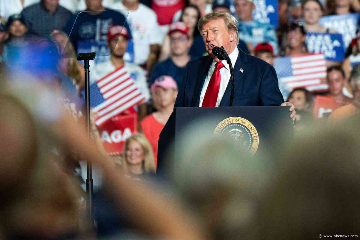 Trump tries new midterm message to supporters: ‘Pretend, please, that I’m on the ballot’