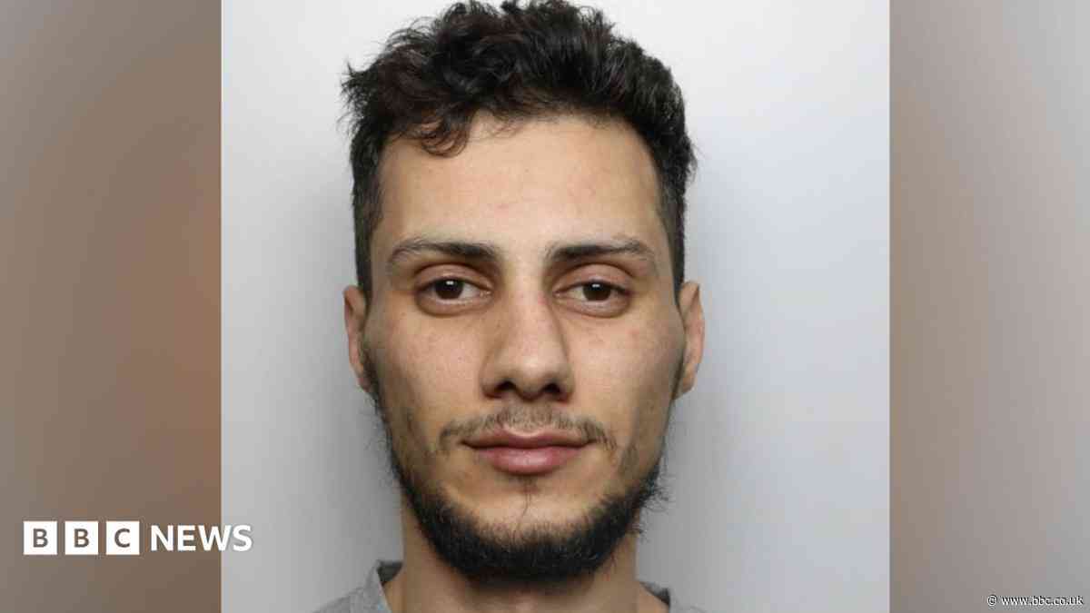Man who set fire to police van at demo jailed