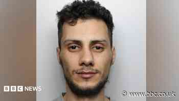 Man who set fire to police van at demo jailed