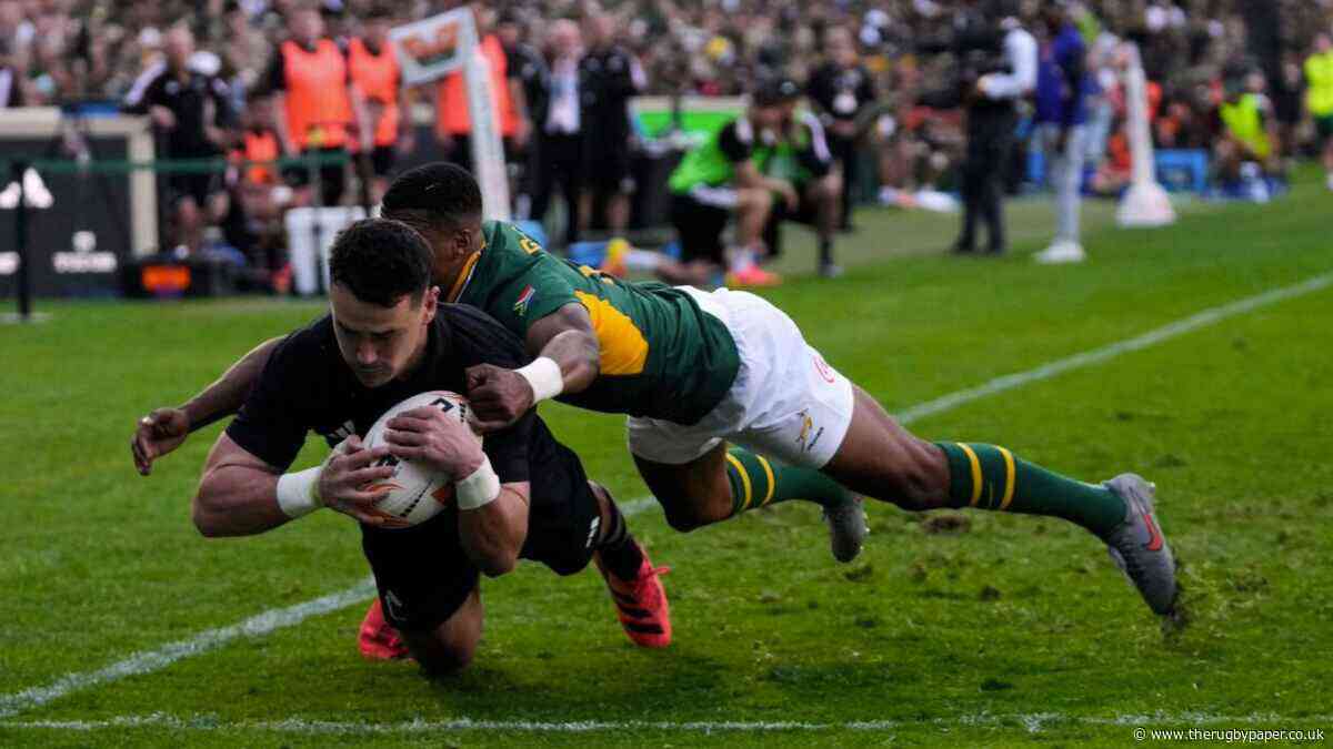 Rampant All Blacks stun Springboks in Rugby’s Greatest Rivalry series opener
