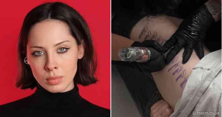 Comedian reveals wild tattoo honouring 15 men she’s slept with – and their mums