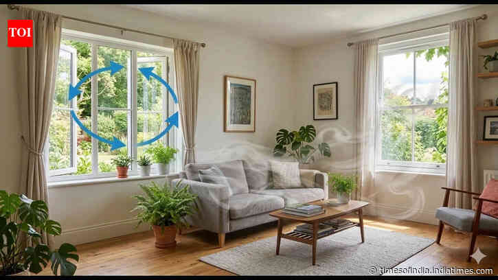 Improve Indoor Airflow Easily: Open, shift, shade for cooler rooms; no installations needed