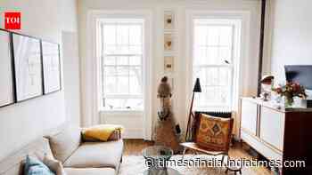 Tips To Make Rooms Bigger: Use light colours and mirrors; maximize storage, cut clutter