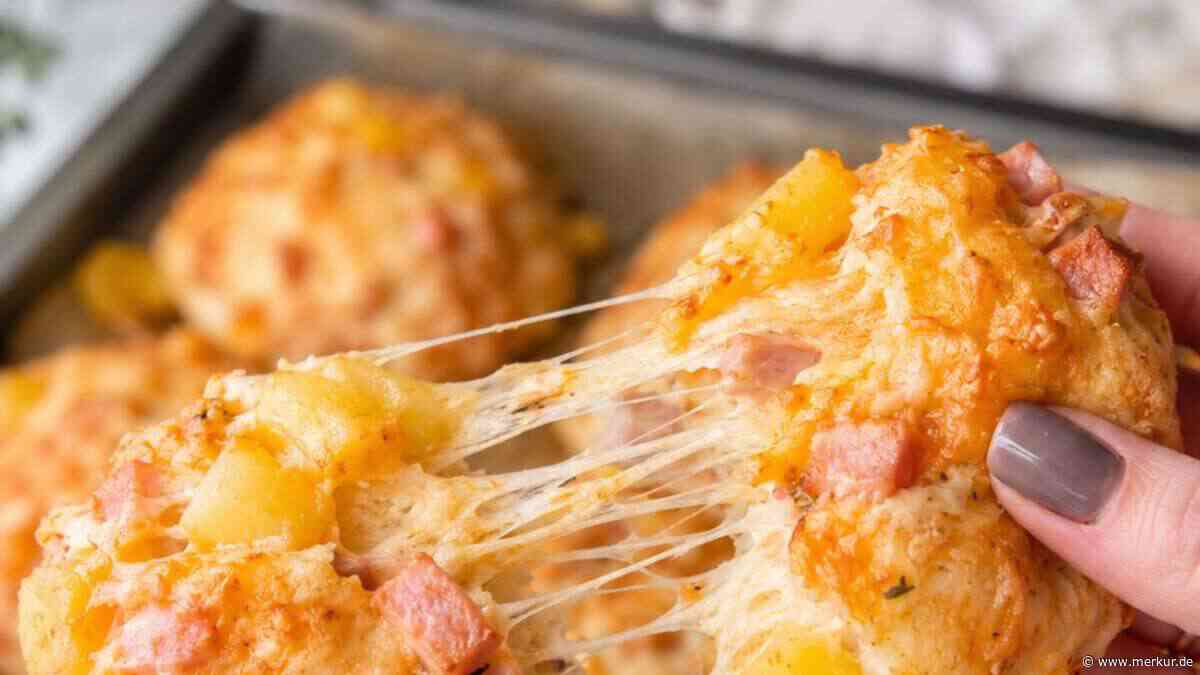 Fluffige Pizzabrötchen: Dieses Rezept gelingt ganz ohne Hefe