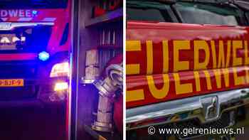 Brandweer uren bezig met blussen van hooibalen