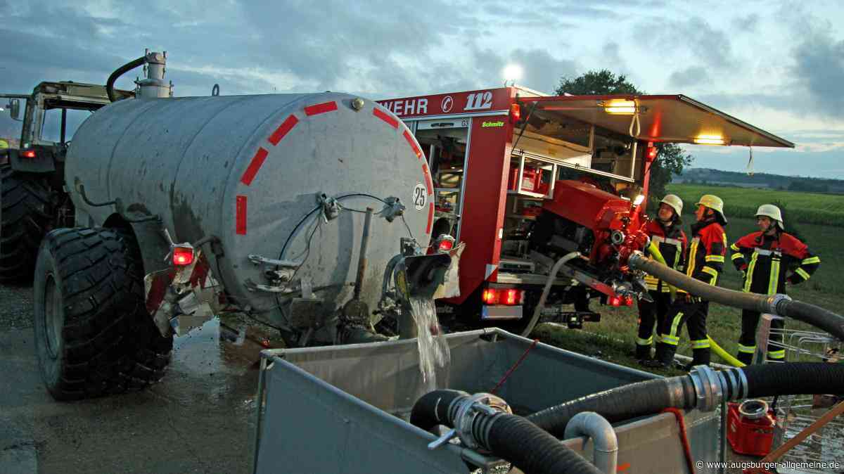 60 Retter im Einsatz: Großübung in Engishausen stellt Feuerwehr vor echte Herausforderung
