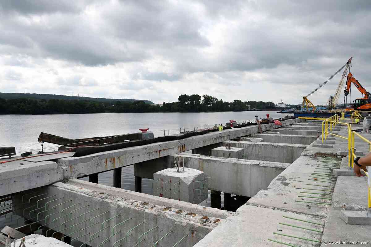 Upgrades to Port of Albany’s wharf underway