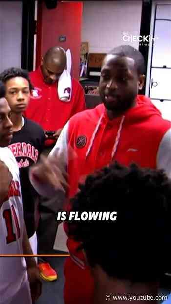 D.Wade on his perception of being nice