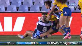 Sharks prop on report for hip drop