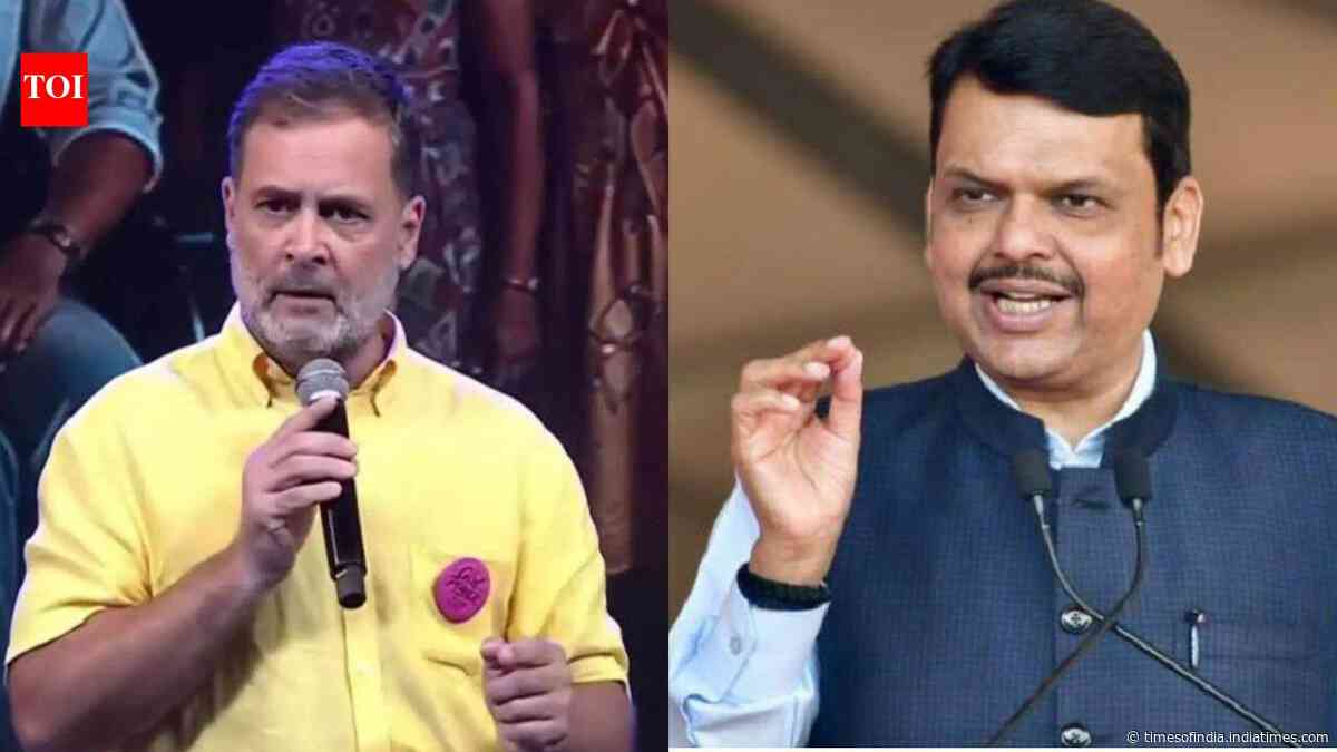 'Party of loudmouths': CM Devendra Fadnavis says Rahul Gandhi's Pune event for women a 'showoff'