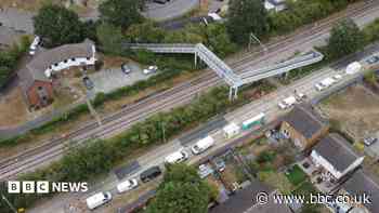 Derailed train disruption to last another week
