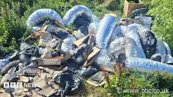 Cannabis farm fly-tips a 'plague' on countryside