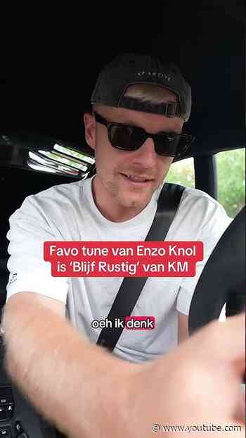 Dit is Enzo Knol zijn lievelingsnummer