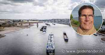 Schipper Leendert over varen met extreem laag water: ‘De bocht bij Nijmegen is topsport’