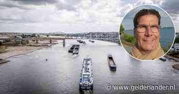 Schipper Leendert over varen met extreem laag water: ‘De bocht bij Nijmegen is topsport’
