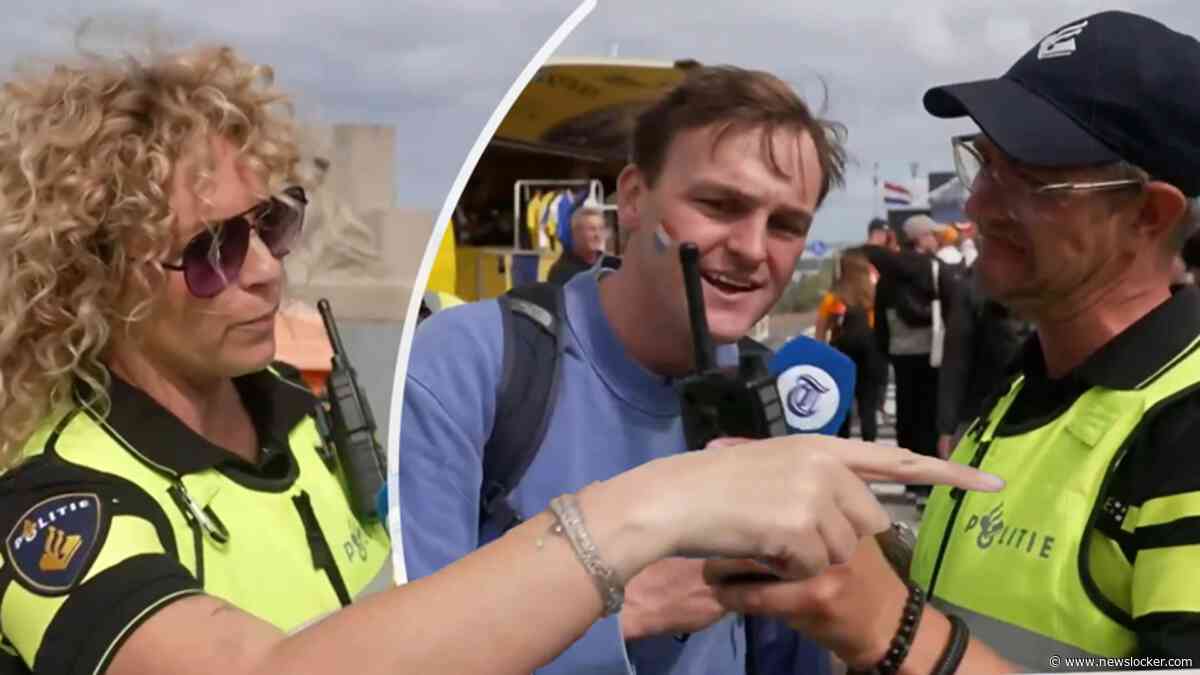 Politieagent neemt verslaggever in de maling: ‘Teveel gedronken?’