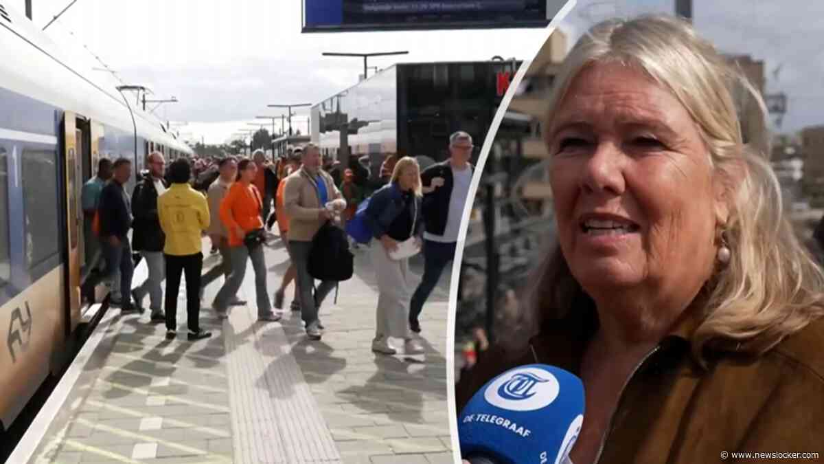 Enorme logistieke operatie voor NS in Zandvoort: ’Mensen moeten wel geduld hebben’