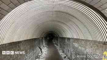 The 'cozy' tunnels built for World War Two