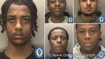 Faces of Spice Lounge gang who 'attacked man at Coventry takeaway after night partying'
