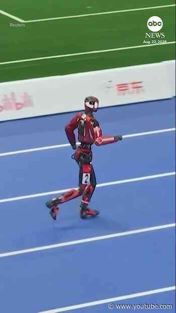 Humanoid robots compete on day one of World Robot Games