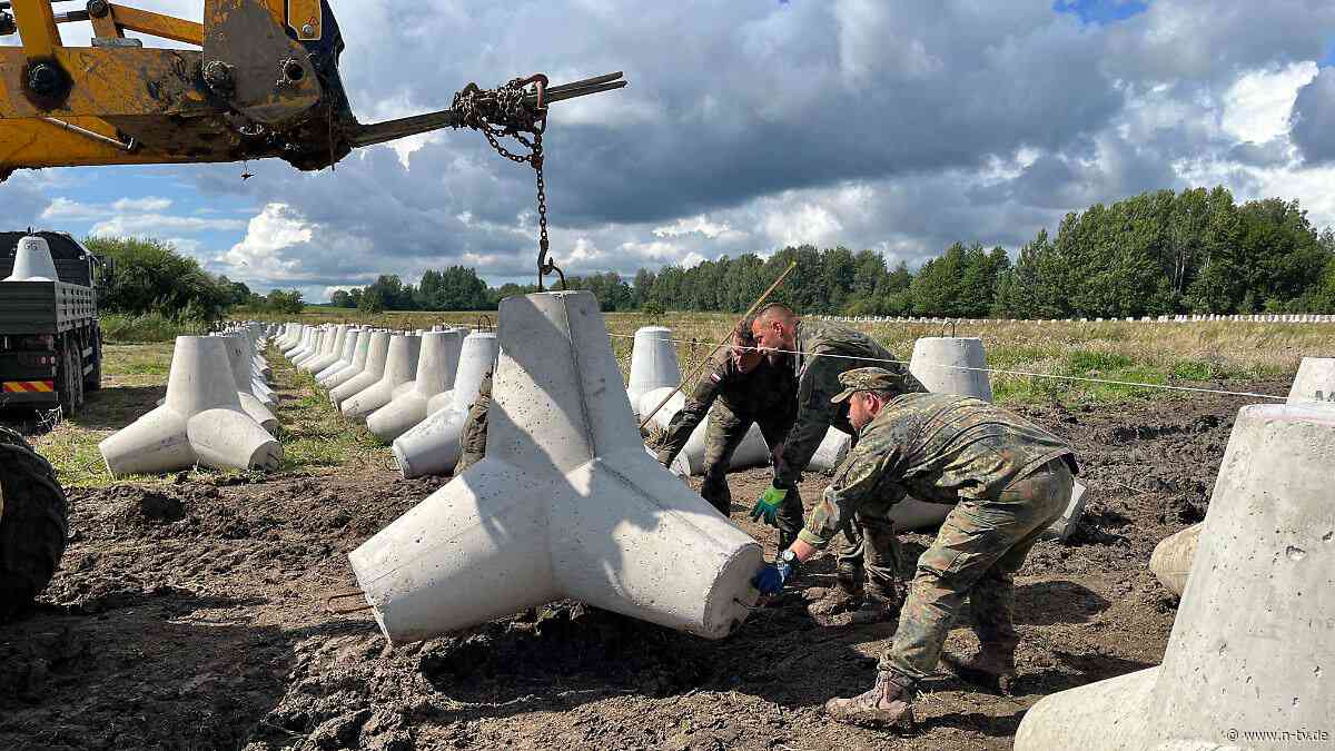 Polen treibt "Ostschild" voran: Bundeswehr baut Panzersperren an Grenze zu Kaliningrad
