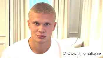 New season, new hairstyle for Haaland! Man City star Erling chops off iconic long hair and shows off new look ahead of Premier League campaign