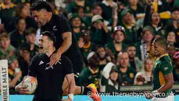 South Africa 16-33 New Zealand: Will Jordan’s double hit puts Springboks on the floor