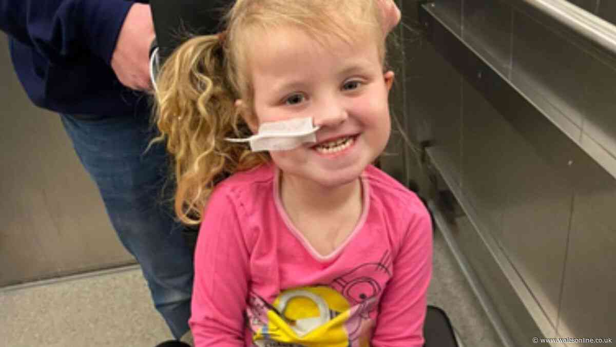 Little girl who suffered life-threatening injuries in horror crash wins Child of Wales award